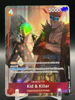 Kid & Killer (Alternate Art) EB01-003 Extra Booster: Memorial Collection Foil - Image 1