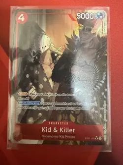 Kid & Killer (Alternate Art) EB01-003 Extra Booster: Memorial Collection Foil - Image 1