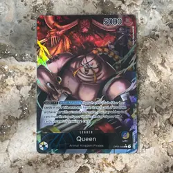 Queen (040) (Alternate Art) OP04-040 Kingdoms of Intrigue Foil Near Mint - Image 3