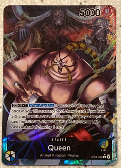 Queen (040) (Alternate Art) OP04-040 Kingdoms of Intrigue Foil - Image 1
