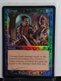 Corrupt (NM) Foil #124 7th Edition 7ED Sorcery Magic Gathering card MTG - Image 1