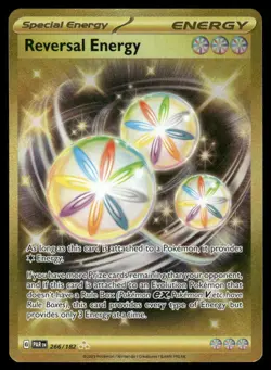 Pokemon Cards Reversal Energy 266/182 Paradox Rift Hyper Rare NM - Image 1