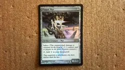 MTG Foil Singles - Plague Myr - WPN Promos, 2011, Rare - Image 1