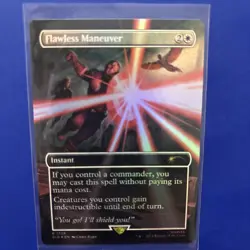 MTG - Flawless Maneuver - Foil - Captain America - Marvel - Secret Lair - Magic - Image 2