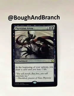 FOIL Phyrexian Arena - FDN UMP - Image 1