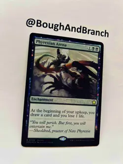 FOIL Phyrexian Arena - FDN UMP - Image 2
