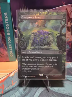 Overgrown Tomb (Borderless) Lorwyn Eclipsed Foil - Image 2