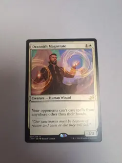 MTG: Ikoria: Lair of Behemoths: Drannith Magistrate (LP) - Image 1