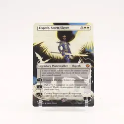 Elspeth, Storm Slayer (Borderless) - 398 Tarkir Dragonstorm Mythic Magic - NM - Image 1