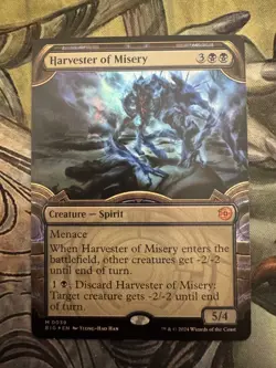 FOIL Harvester of Misery (Showcase) Outlaws of Thunder Junction: the Big Score - Image 1