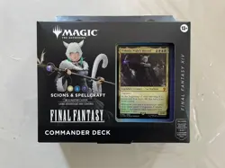 MTG Magic The Gathering Final Fantasy XIV Commander Deck Scions and Spellcraft - Image 1