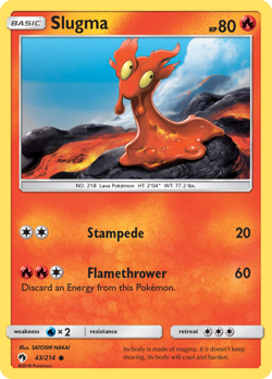 Slugma (43/214) [Sun & Moon: Lost Thunder] - Image 1