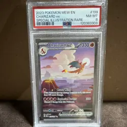 Pokemon Charizard ex 199/165 Sv: Scarlet & Violet 151 Special Illustration Rare. - Image 1