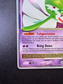 2007 Pokemon Gardevoir LV.X 2007 Secret Wonders 131/132 Holo - Image 4