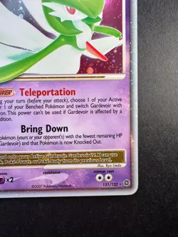 2007 Pokemon Gardevoir LV.X 2007 Secret Wonders 131/132 Holo - Image 5