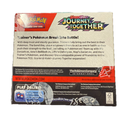 Pokemon TCG: Journey Together ENHANCED Factory Sealed Booster Box + Topper - Image 2