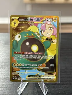Ionos Bellibolt EX 188/159 Gold Hyper Rare - Journey Together Pokemon TCG 2025 - Image 1