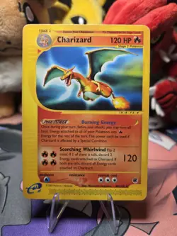 Pokemon TCG - Charizard 40/165 Non-Holo Expedition HP - Image 1