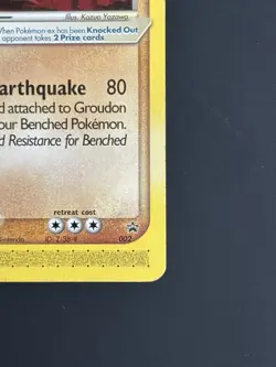 Pokemon Groudon ex - (Nintendo Power Magazine) Promo Normal Promos 002 HP - Image 4