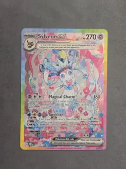 Sylveon ex 156/131 SIR SV: Prismatic Evolutions Pokemon TCG NM - Image 1