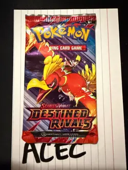 Pokemon TCG S&V Destined Rivals Booster Pack - Sealed 2025 - Choose Your Art - Image 2