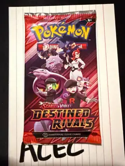 Pokemon TCG S&V Destined Rivals Booster Pack - Sealed 2025 - Choose Your Art - Image 4