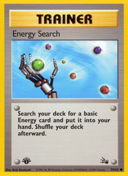 Energy Search (59/62) [Fossil 1st Edition] - Image 1