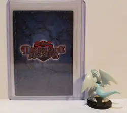 Yugioh Dungeon Dice Monsters DDM Blue-Eyes White Dragon B1-01 Card Figure Englis - Image 2