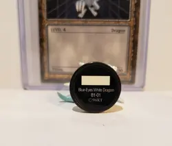 Yugioh Dungeon Dice Monsters DDM Blue-Eyes White Dragon B1-01 Card Figure Englis - Image 3