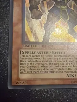 Yugioh Exodius The Ultimate Forbidden Lord JUMP-EN025 Ultra Rare - LP - Image 5