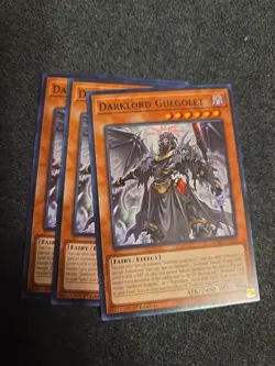 Yugioh! 3x Darklord Gulgolet BPRO-EN018 Common 1st Ed NM - Image 1