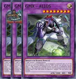 Yugioh! 3x GMX - ALLOS BPRO-EN094 Common 1st Ed NM - Image 1