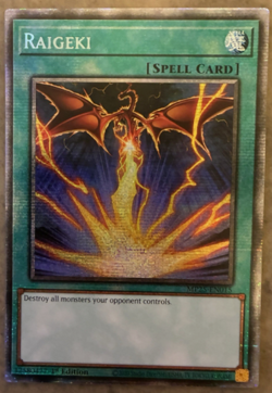 Yugioh - Raigeki - MP25-EN015 - Starlight Rare - NM/M - Image 1