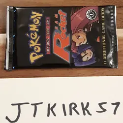 Pokemon Team Rocket 1ST Edition Booster Pack, Factory Sealed, Vintage, BOX FRESH - Image 5