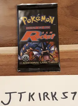Pokemon Team Rocket 1ST Edition Booster Pack, Factory Sealed, Vintage, BOX FRESH - Image 1