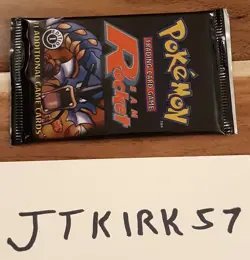 Pokemon Team Rocket 1ST Edition Booster Pack, Factory Sealed, Vintage, BOX FRESH - Image 3