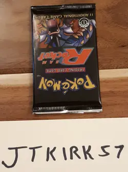 Pokemon Team Rocket 1ST Edition Booster Pack, Factory Sealed, Vintage, BOX FRESH - Image 4