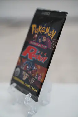 Pokemon 1st Edition Team Rocket Booster Pack Factory Sealed 1999-2000 WOTC - Image 3