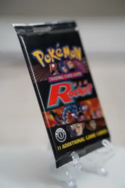 Pokemon 1st Edition Team Rocket Booster Pack Factory Sealed 1999-2000 WOTC - Image 4