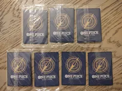 One Piece Monkey D. Luffy P-075,074,& 073 English Promo Vol 2 Sealed (7 Total) - Image 2