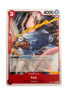 New: One Piece CCG Pell OP05-014 Awakening of the New Era Regular Common - Image 1