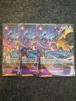 1X One Piece TCG Illustration Box Vol. 6 Foil Alt Art Promo Trafalgar Law P-093 - Image 1