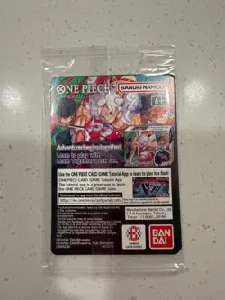 One Piece College Basketball US Voyage Monkey D. Luffy Trading Card UNOPENED - Image 2
