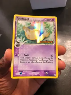 Cyndaquil 45/101 EX Dragon Frontiers Reverse Holo Stamped 2006 Pokemon NM - Image 1