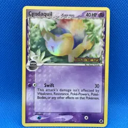 Cyndaquil - 45/101 - Reverse Holo EX Dragon Frontiers Set TCG Pokemon Card - Image 1