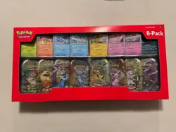 Pokemon Prismatic Evolutions Costco 8-Pack Mini Tins (Set of 8) - New - Image 1