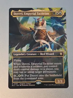 Derevi, Empyrial Tactician (Borderless) Commander: Bloomburrow Regular - Image 1