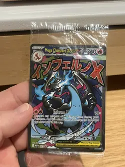 Mega Charizard X ex 023 MEP: Mega Evolution Promo Sealed w/Oricorio SIR Pokemon - Image 1