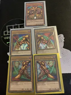 yugioh Cards TCG exodia the forbidden one complete set YGLD-ENA17 ultra rare NM - Image 1