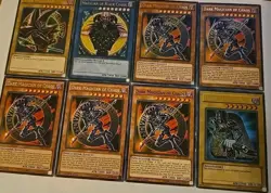 Yugioh Dark Magician Chaos Mixed 8 Card Lot - Mixed Conditions, Editions, Rarity - Image 2